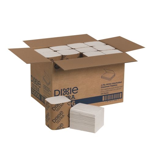 Dixie Ultra Interfold 2-Ply Napkin Dispenser Refill, White